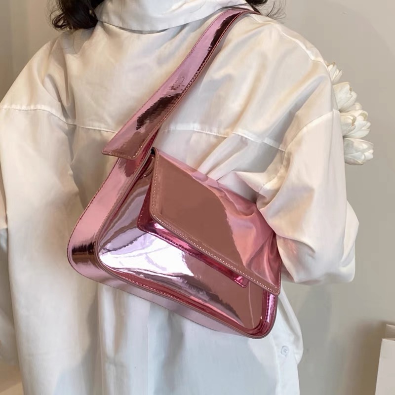 Elaine glossy reflective bag BG211 images